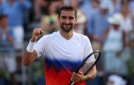 Marin Cilic at the 2022 cinch Championships.